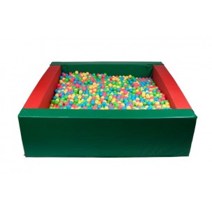 Квадратный сухой бассейн 1200х1200х300х150